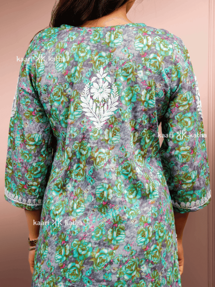 Ultimate Bliss Purple Mul Kurta Set