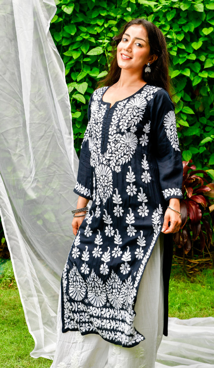 The OG Black Modal Kurta