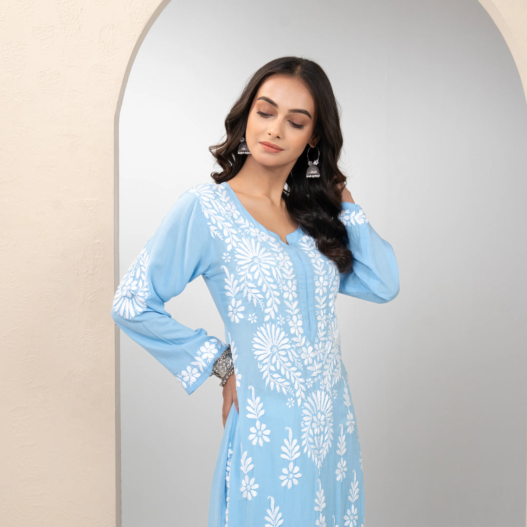 The OG Blue Modal Kurta