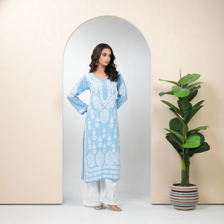 The OG Blue Modal Kurta