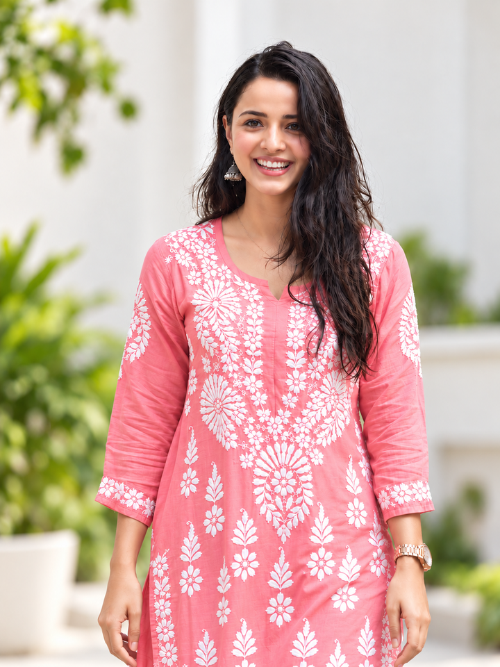 The OG Pink Modal Kurta