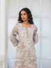 Breezy Grey Mul Kurta