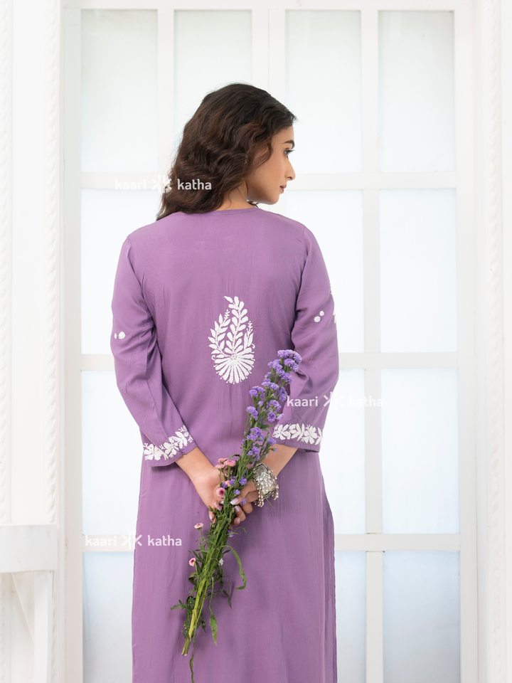 The OG Purple Modal Kurta